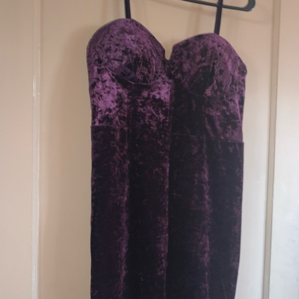 Purple dress